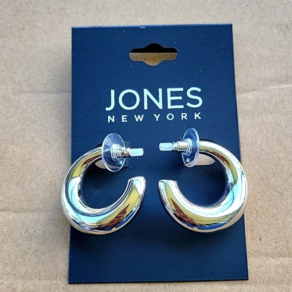 Jones New York Chunky Hoop Earrings - Picture 1 of 3